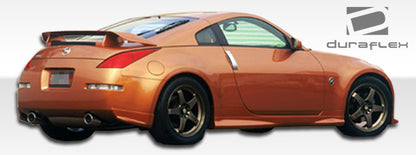 Extreme Dimensions Duraflex N-1 Rear Lip Add On Spoiler Compatible With 2003-2008 Nissan 350Z - 2 Piece - 100496