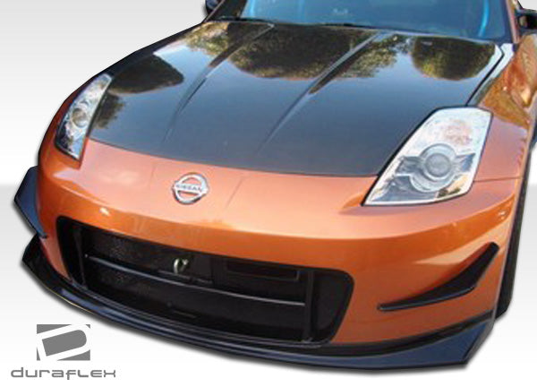 Extreme Dimensions Duraflex N-2 Front Bumper Cover Compatible With 2003-2008 Nissan 350Z - 2 Piece - 104988