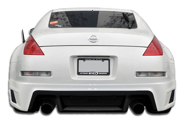 Extreme Dimensions Duraflex R35 Rear Bumper Cover Compatible With 2003-2008 Nissan 350Z - 1 Piece - 106031