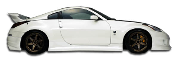 Extreme Dimensions Duraflex Spirit Side Skirts Compatible With 2003-2008 Nissan 350Z - 2 Piece - 100504
