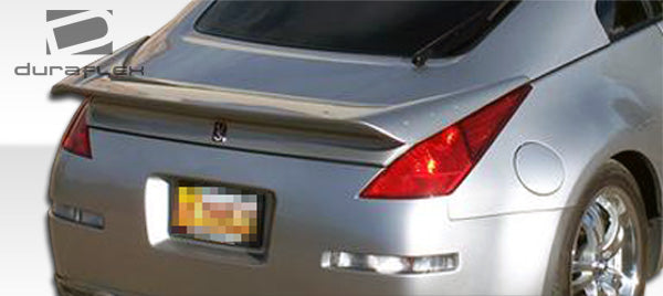 Extreme Dimensions Duraflex Vader 2 Wing Spoiler Compatible With 2003-2008 Nissan 350Z - 1 Piece - 100505