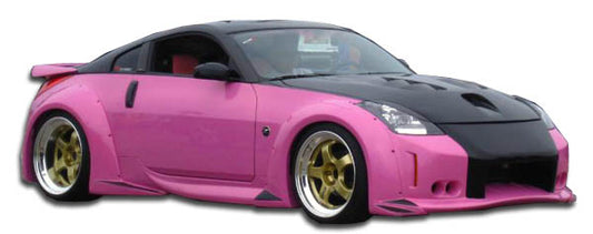 Extreme Dimensions Duraflex Vader 3 Wide Body Kit Compatible With 2003-2008 Nissan 350Z Coupe - 9 Piece - 108084