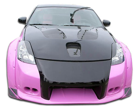 Extreme Dimensions Duraflex Vader 3 Wide Body Front Bumper Cover Compatible With 2003-2008 Nissan 350Z - 1 Piece - 102263