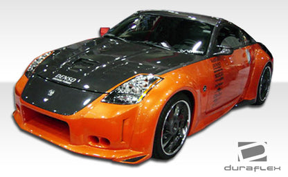 Extreme Dimensions Duraflex Vader 3 Wide Body Front Bumper Cover Compatible With 2003-2008 Nissan 350Z - 1 Piece - 102263