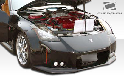Extreme Dimensions Duraflex Vader 3 Wide Body Front Bumper Cover Compatible With 2003-2008 Nissan 350Z - 1 Piece - 102263