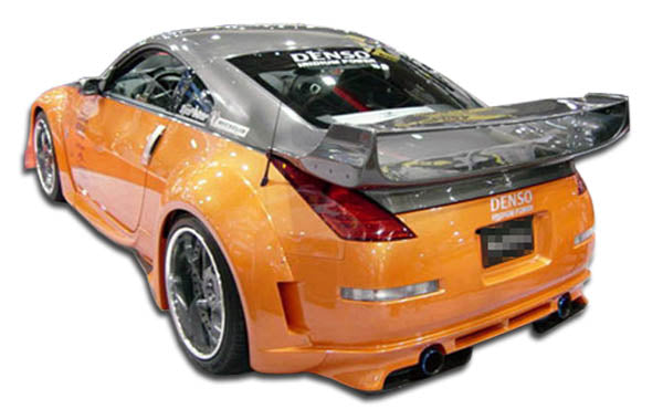 Extreme Dimensions Duraflex Vader 3 Wide Body Rear Bumper Cover Compatible With 2003-2008 Nissan 350Z - 1 Piece - 102265