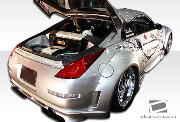 Extreme Dimensions Duraflex Vader 3 Wide Body Rear Bumper Cover Compatible With 2003-2008 Nissan 350Z - 1 Piece - 102265