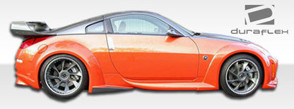 Extreme Dimensions Duraflex Vader 3 Wide Body Side Skirts Compatible With 2003-2008 Nissan 350Z - 2 Piece - 102264