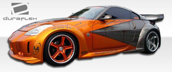 Extreme Dimensions Duraflex Vader 3 Wide Body Kit Compatible With 2003-2008 Nissan 350Z Coupe - 9 Piece - 108084
