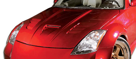 Extreme Dimensions Duraflex Vader Hood Compatible With 2003-2006 Nissan 350Z - 1 Piece - 104860
