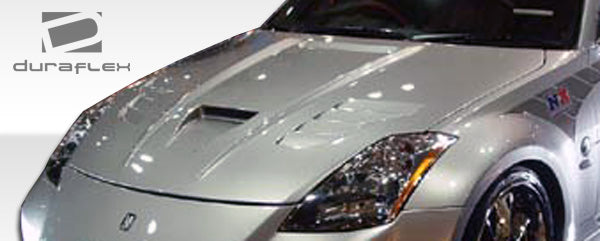 Extreme Dimensions Duraflex Vader Hood Compatible With 2003-2006 Nissan 350Z - 1 Piece - 104860
