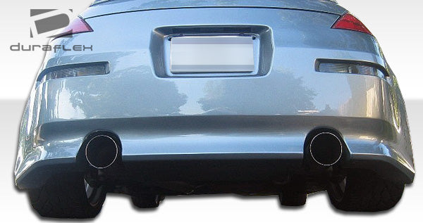 Extreme Dimensions Duraflex V-Speed Rear Bumper Cover Compatible With 2003-2008 Nissan 350Z - 1 Piece - 105648