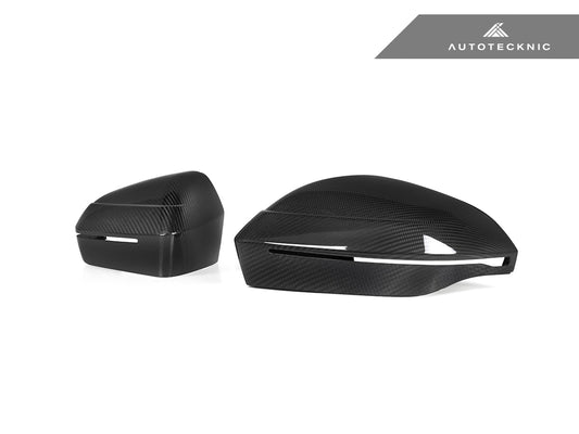 AutoTecknic Dry Carbon Fiber Mirror Cap Set - BMW G60 5-Series | G70 7-Series