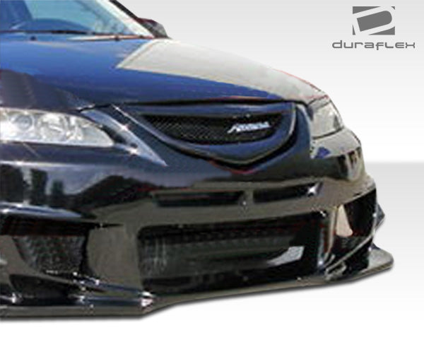 Extreme Dimensions Duraflex Bomber Front Bumper Cover Compatible With 2003-2008 Mazda 6 - 1 Piece - 103304