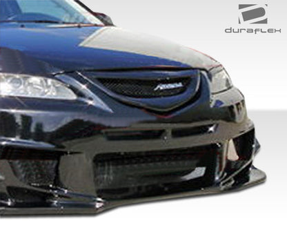 Extreme Dimensions Duraflex Bomber Front Bumper Cover Compatible With 2003-2008 Mazda 6 - 1 Piece - 103304
