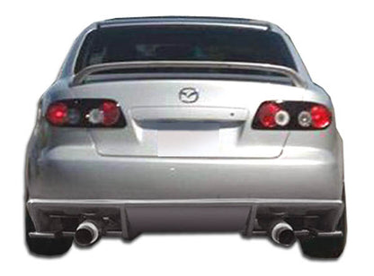 Extreme Dimensions Duraflex Bomber Rear Bumper Cover Compatible With 2003-2008 Mazda 6 - 1 Piece - 103305