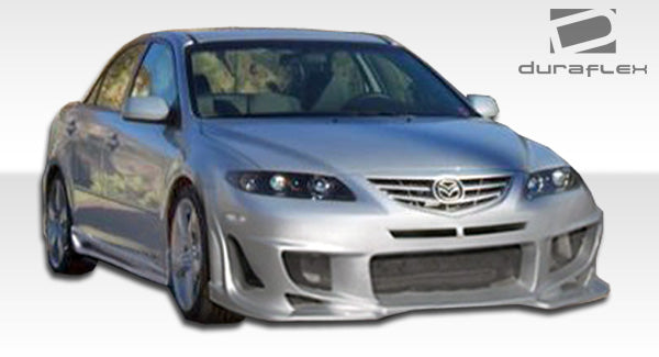 Extreme Dimensions Duraflex Bomber Side Skirts Compatible With 2003-2008 Mazda 6 - 2 Piece - 103306