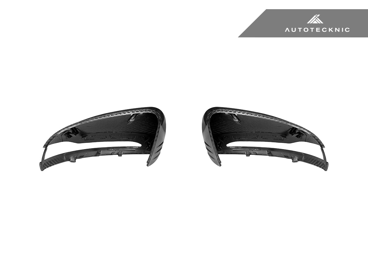 AutoTecknic Replacement Version II Dry Carbon Mirror Covers - Mercedes-Benz W222 S-Class