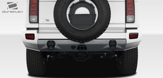 Extreme Dimensions Duraflex BR-N Rear Lip Add On Spoiler Compatible With 2003-2009 Hummer H2 - 1 Piece - 107746