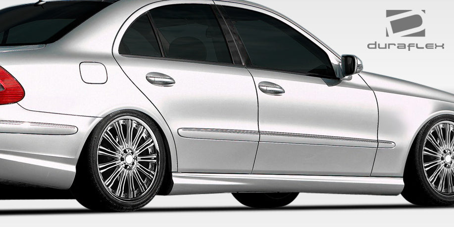 Extreme Dimensions Duraflex E63 Look Side Skirts Compatible With 2003-2009 Mercedes E Class - 2 Piece - 107805