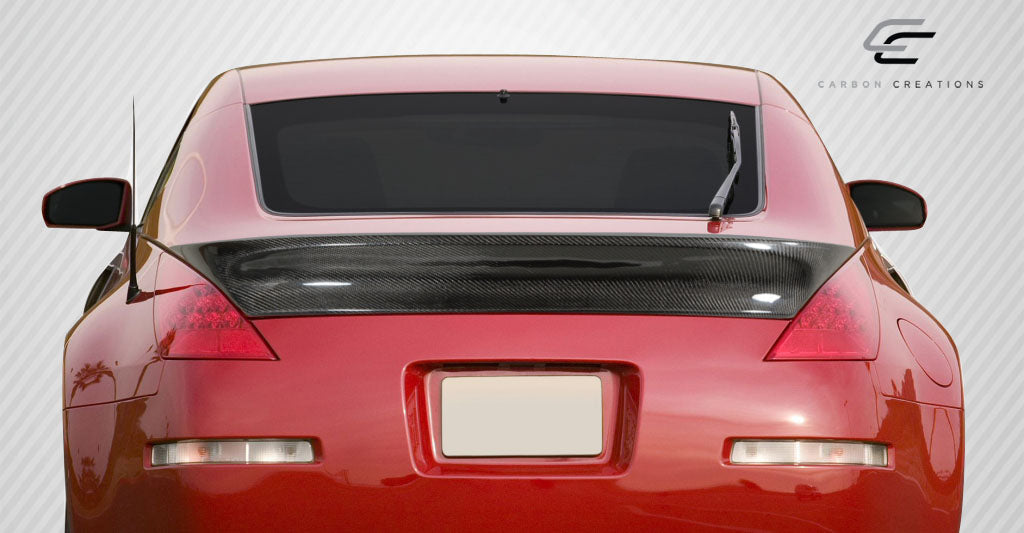 Carbon Creations I-Spec Wing Spoiler Compatible With 2003-2008 Nissan 350Z - 1 Piece - 107074