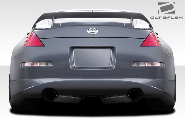 Extreme Dimensions Duraflex J-Spec 2 Rear Lip Add On Spoiler Compatible With 2003-2008 Nissan 350Z - 1 Piece - 107834