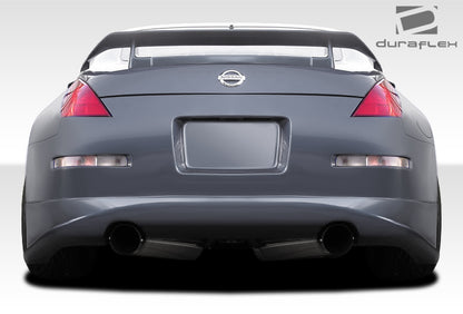 Extreme Dimensions Duraflex J-Spec 2 Rear Lip Add On Spoiler Compatible With 2003-2008 Nissan 350Z - 1 Piece - 107834