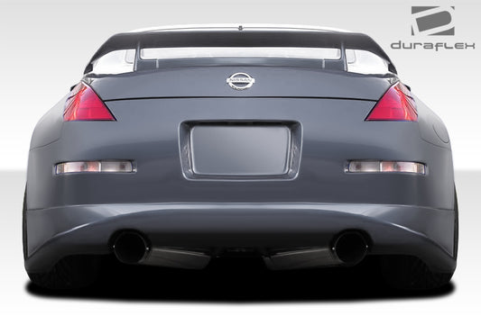 Extreme Dimensions Duraflex J-Spec 2 Rear Lip Add On Spoiler Compatible With 2003-2008 Nissan 350Z - 1 Piece - 107834