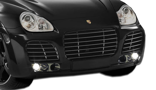 Aero Function AF-1 Bumper Scoops Compatible With 2003-2006 Porsche Cayenne - 2 Piece - 107577