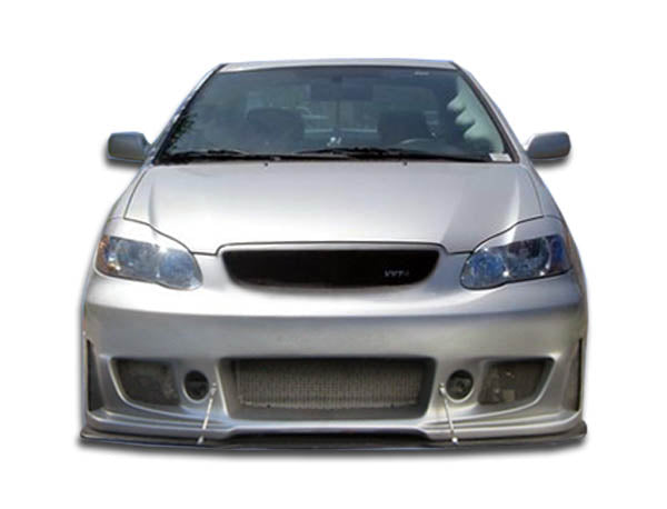 Extreme Dimensions Duraflex B-2 Front Bumper Cover Compatible With 2003-2008 Toyota Corolla - 1 Piece - 100532