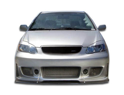 Extreme Dimensions Duraflex B-2 Front Bumper Cover Compatible With 2003-2008 Toyota Corolla - 1 Piece - 100532