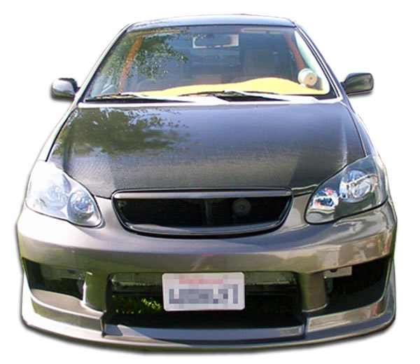 Extreme Dimensions Duraflex Drifter Front Bumper Cover Compatible With 2003-2008 Toyota Corolla - 1 Piece - 100536