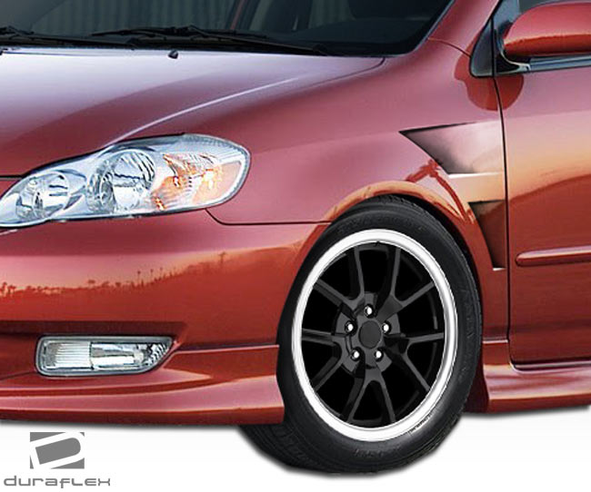 Extreme Dimensions Duraflex GT Concept Fender Compatible With 2003-2008 Toyota Corolla - 2 Piece - 106249