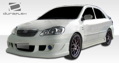 Extreme Dimensions Duraflex Skylark Side Skirts Compatible With 2003-2008 Toyota Corolla - 2 Piece - 104507