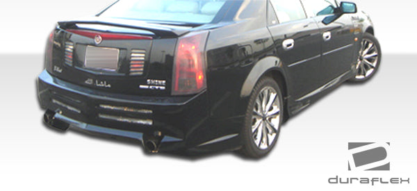 Extreme Dimensions Duraflex Platinum Rear Bumper Cover Compatible With 2003-2007 Cadillac CTS - 1 Piece - 100426