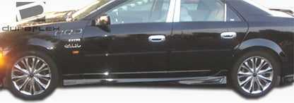 Extreme Dimensions Duraflex Platinum Side Skirts Compatible With 2003-2007 Cadillac CTS - 2 Piece - 119450
