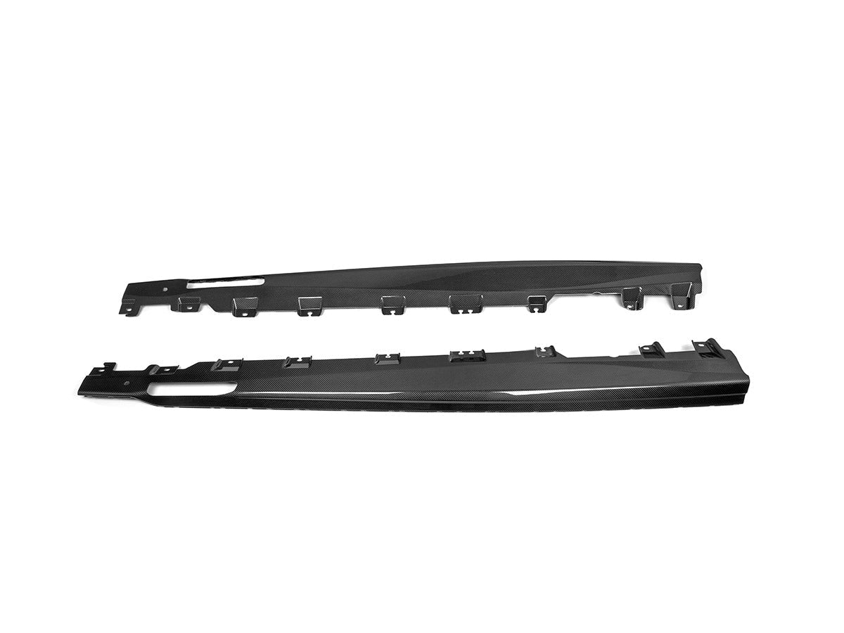 AutoTecknic Carbon Fiber Side Skirt Extension Set - BMW F96 X6M | G06 X6