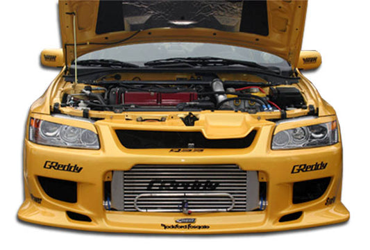 Extreme Dimensions Duraflex C-1 Front Bumper Cover Compatible With 2003-2006 Mitsubishi Evolution - 1 Piece - 100484