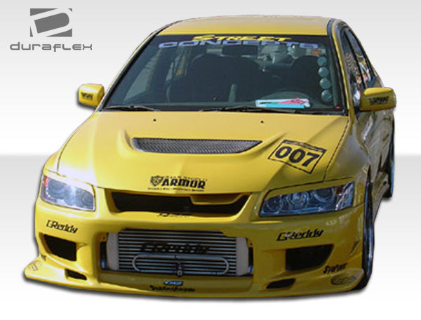 Extreme Dimensions Duraflex C-1 Front Bumper Cover Compatible With 2003-2006 Mitsubishi Evolution - 1 Piece - 100484