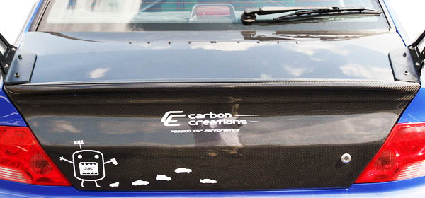 Carbon Creations OEM Look Trunk Compatible With 2002-2006 Mitsubishi Lancer - 1 Piece - 103195