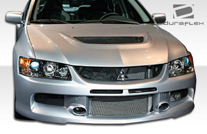 Extreme Dimensions Duraflex MR Edition Front Bumper Cover Compatible With 2003-2006 Mitsubishi Evolution - 1 Piece - 104456