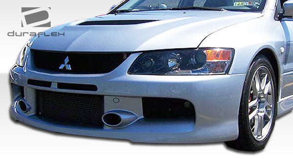 Extreme Dimensions Duraflex MR Edition Front Bumper Cover Compatible With 2003-2006 Mitsubishi Evolution - 1 Piece - 104456