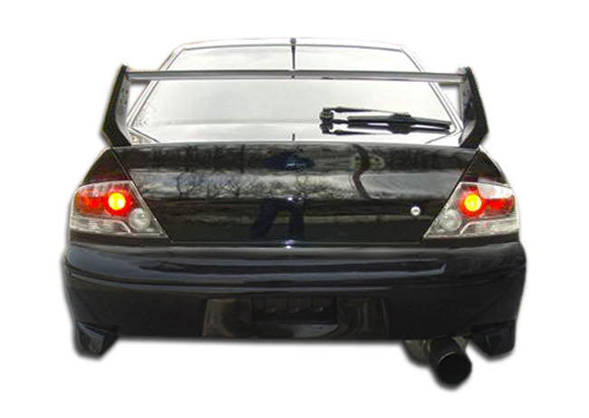 Extreme Dimensions Duraflex V-Sport Rear Bumper Cover Compatible With 2003-2006 Mitsubishi Evolution - 1 Piece - 107210