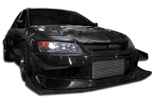 Extreme Dimensions Duraflex VT-X Wide Body Kit Compatible With 2003-2006 Mitsubishi Lancer Evolution 8 9 - 11 Piece - 107313