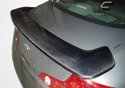 Carbon Creations OEM Look Wing Spoiler Compatible With 2003-2007 Infiniti G Coupe - 1 Piece - 102941