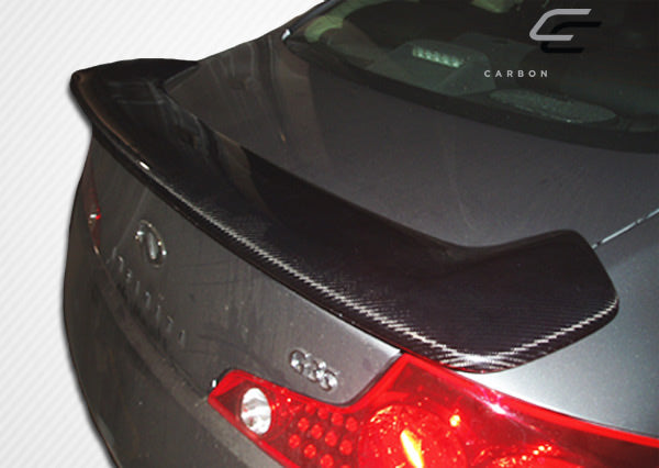Carbon Creations OEM Look Wing Spoiler Compatible With 2003-2007 Infiniti G Coupe - 1 Piece - 102941