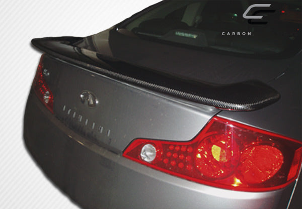 Carbon Creations OEM Look Wing Spoiler Compatible With 2003-2007 Infiniti G Coupe - 1 Piece - 102941
