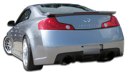 Extreme Dimensions Duraflex C-Sport Rear Bumper Cover Compatible With 2003-2007 Infiniti G Coupe - 1 Piece - 105886