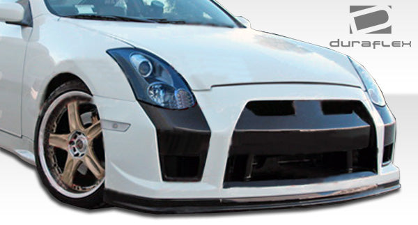 Extreme Dimensions Duraflex GT-R Front Bumper Cover Compatible With 2003-2007 Infiniti G Coupe - 1 Piece - 104358