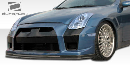 Extreme Dimensions Duraflex GT-R Front Bumper Cover Compatible With 2003-2007 Infiniti G Coupe - 1 Piece - 104358